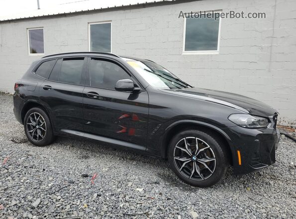 5UX53DP02R9U91172 2024 BMW X3 Black Delantero derecho