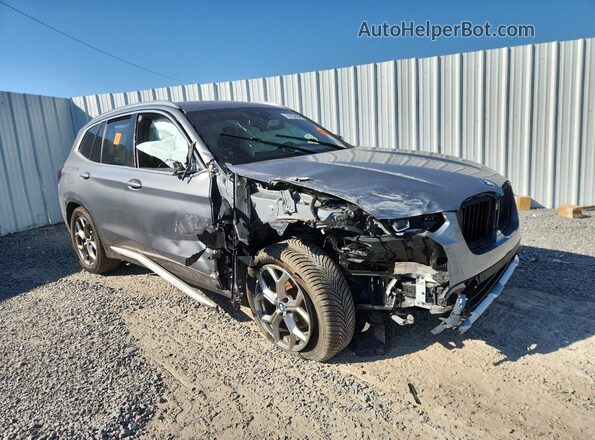5UX53DP05R9V08112 2024 BMW X3 Gray 