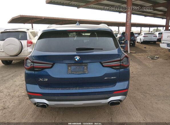 5UX53DP05R9V49548 2024 BMW X3 Blue 