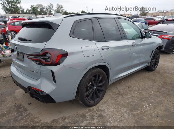 5UX53DP06R9U52956 2024 BMW X3 Light Blue უკანა მარჯვენა