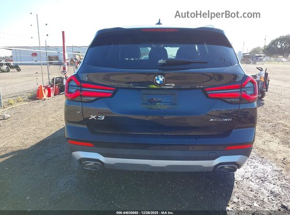 5UX53DP06R9U82491 2024 BMW X3 Черный 