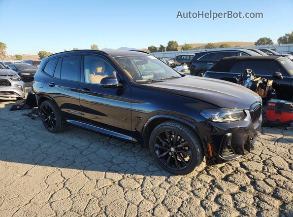 5UX53DP07P9S13705 2023 BMW X3 Black წინა მარჯვენა