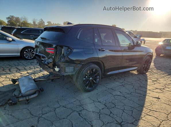 5UX53DP07P9S13705 2023 BMW X3 Black უკანა მარჯვენა