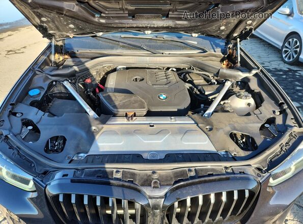 5UX53DP07P9S13705 2023 BMW X3 Black უკანა სალონის ხედი