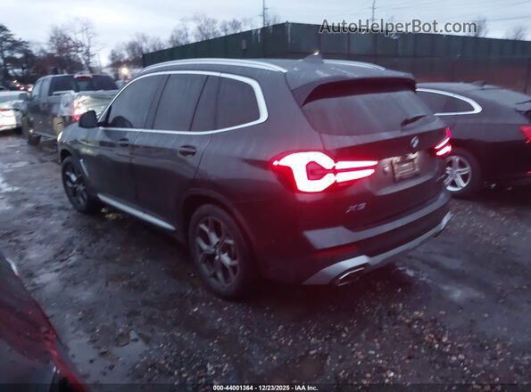 5UX53DP08N9J11794 2022 BMW X3 Gray Задня ліва чверть
