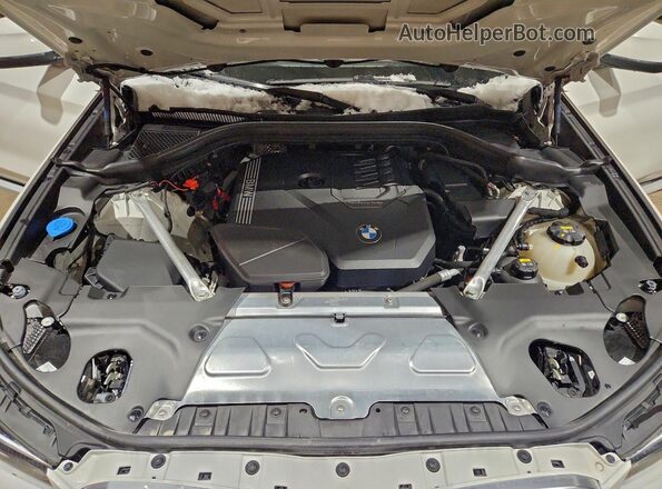5UX53DP08N9L43909 2022 BMW X3 Белый Вид подкапотного пространства