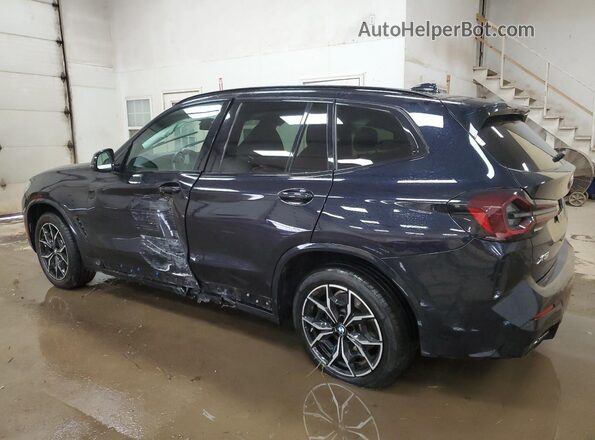 5UX53DP09P9N69993 2023 BMW X3 Blue Задня ліва чверть