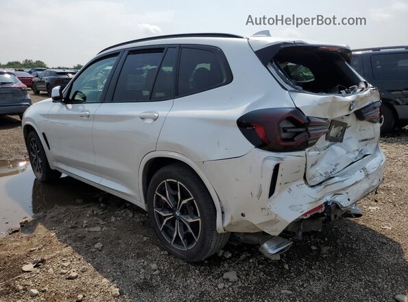 5UX53DP0XR9T84256 2024 BMW X3 White უკანა მარცხენა