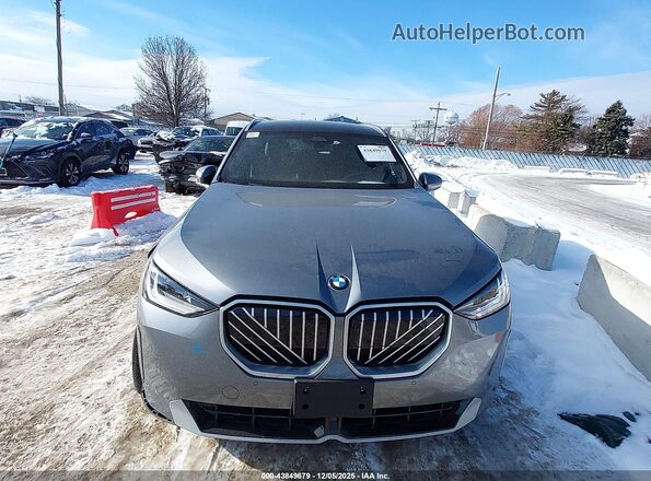 5UX53GP08S9075781 2025 BMW X3 Gray Widok zestawu wskaźników