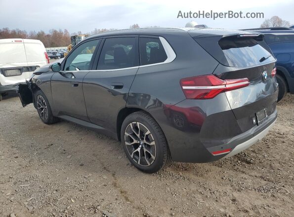 5UX53GP08S9Y88893 2025 BMW X3 Charcoal Rear left