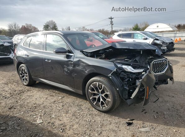 5UX53GP08S9Y88893 2025 BMW X3 Charcoal Front right