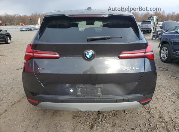 5UX53GP08S9Y88893 2025 BMW X3 Charcoal Rear view