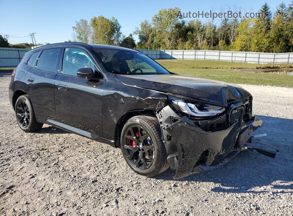 5UX53GP0XS9138640 2025 BMW X3 Black Front right