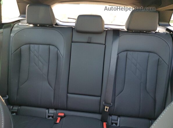 5UX53GP0XS9138640 2025 BMW X3 Black Rear seats view