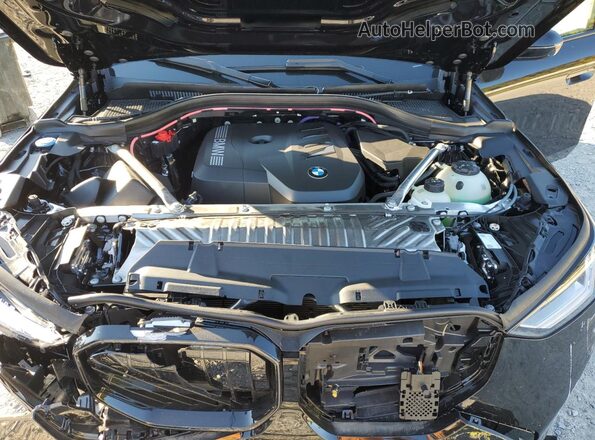 5UX53GP0XS9138640 2025 BMW X3 Black Engine compartment view