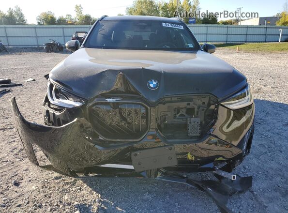 5UX53GP0XS9138640 2025 BMW X3 Black Front view