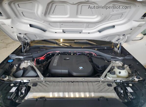 5UX53GP0XS9Y52736 2025 BMW X3 Beige Вид підкапотного простору