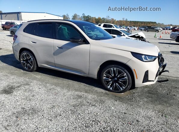 5UX73GP06S9Y55982 2025 BMW X3 Tan Front right