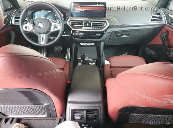 5UX83DP00R9U33171 2024 BMW X3 White წინა პანელის ხედი
