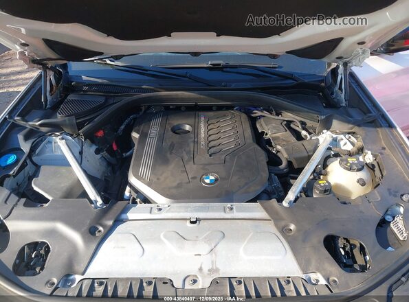 5UX83DP04N9K35610 2022 BMW X3 White Հետևի տեսք