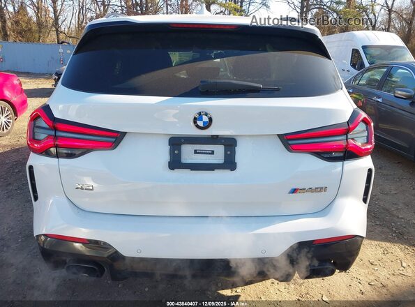 5UX83DP04N9K35610 2022 BMW X3 White 