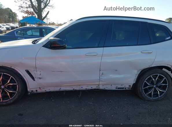 5UX83DP04N9K35610 2022 BMW X3 White Սալոնի 360 աստիճան տեսք