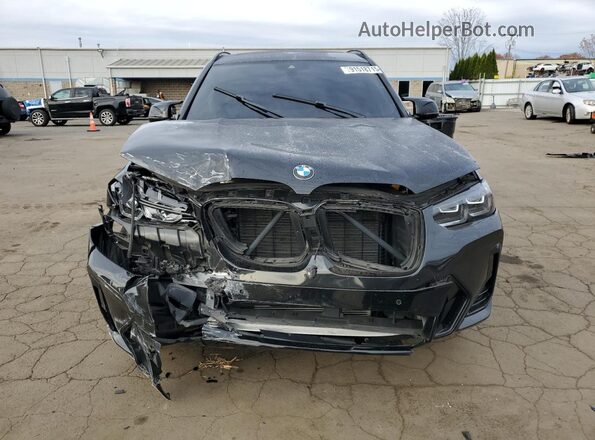 5UX83DP07R9V27421 2024 BMW X3 Black Вид спереду
