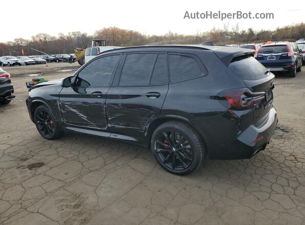 5UX83DP07R9V27421 2024 BMW X3 Black Задня ліва чверть