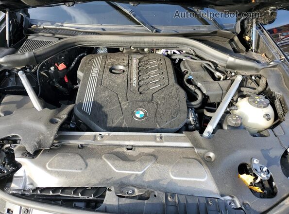 5UX83DP07R9V27421 2024 BMW X3 Black Вид підкапотного простору