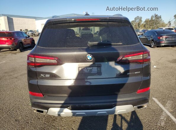 5UXCR4C04P9R47844 2023 BMW X5 Black უკანა ხედი