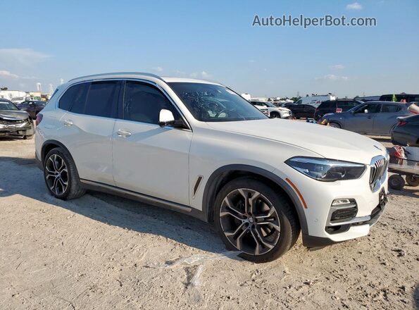 5UXCR4C06M9F65720 2021 BMW X5 White 