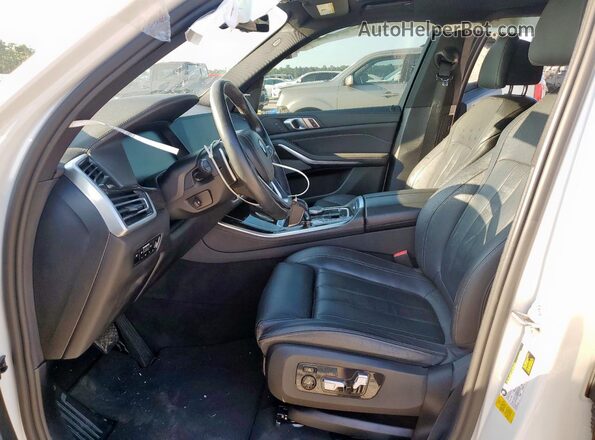 5UXCR4C06M9F65720 2021 BMW X5 White 