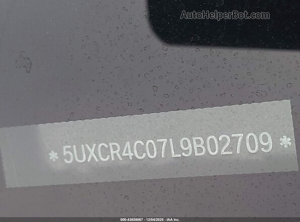 5UXCR4C07L9B02709 2020 BMW X5 Green 