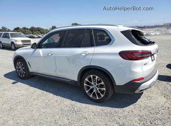 5UXCR4C08P9P25744 2023 BMW X5 White Հետևի ձախ