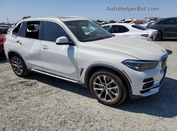 5UXCR4C08P9P25744 2023 BMW X5 White Առջևի աջ