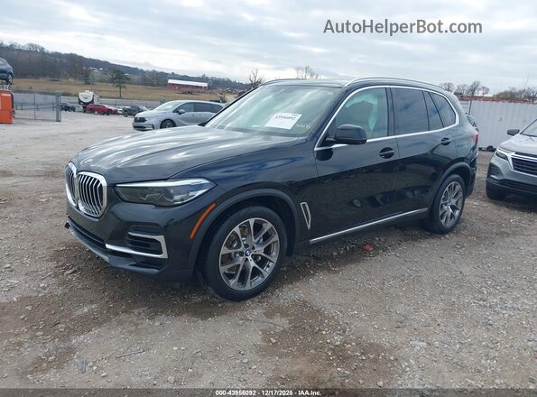 5UXCR6C00N9L85501 2022 BMW X5 Black Vista tres cuartos delantera izquierda