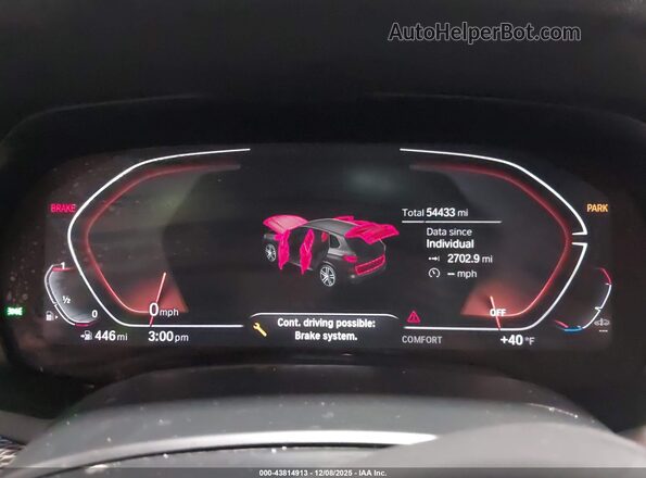 5UXCR6C01M9F75843 2021 BMW X5 Dark Blue 