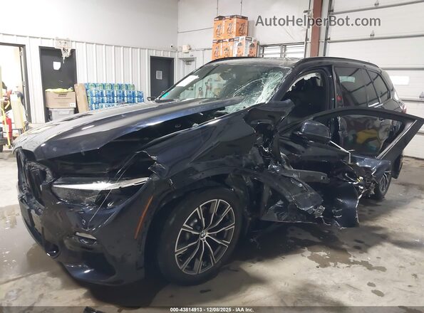 5UXCR6C01M9F75843 2021 BMW X5 Dark Blue 