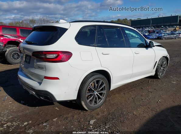 5UXCR6C01N9J47625 2022 BMW X5 White უკანა მარჯვენა