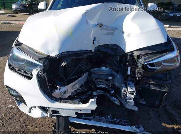 5UXCR6C01N9J47625 2022 BMW X5 White წინა ხედი