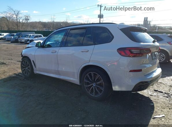 5UXCR6C01N9J47625 2022 BMW X5 White უკანა მარცხენა