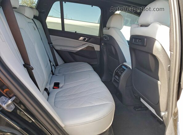5UXCR6C03P9P42821 2023 BMW X5 Черный Вид задней части салона