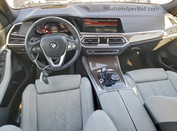 5UXCR6C03P9P42821 2023 BMW X5 Черный Вид панели приборов