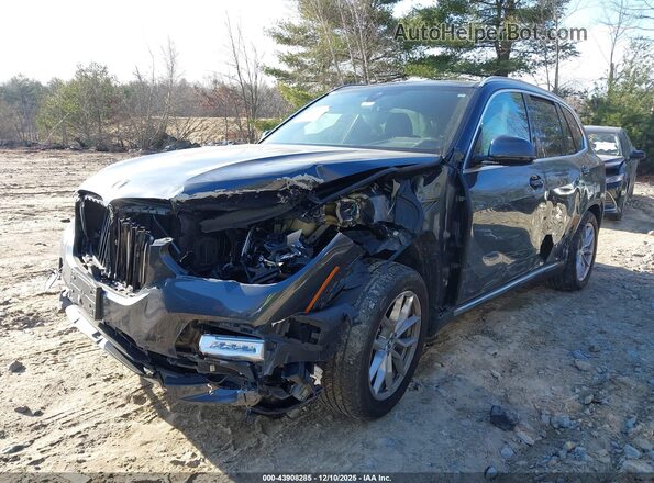 5UXCR6C05L9C57545 2020 BMW X5 Черный Передняя левая четверть