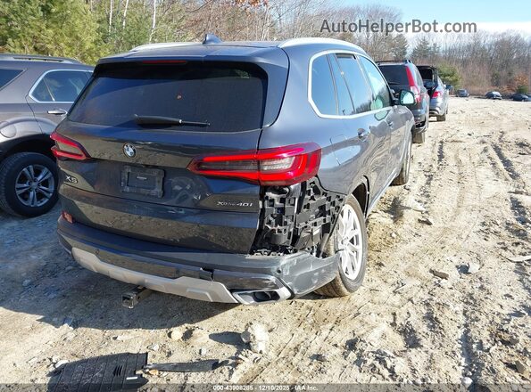 5UXCR6C05L9C57545 2020 BMW X5 Черный Задняя правая четверть