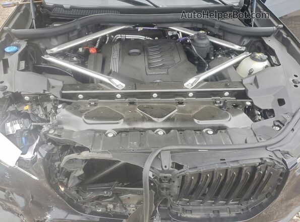 5UXCR6C06P9P20229 2023 BMW X5 Black Engine compartment view