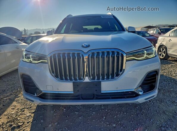 5UXCW2C00M9H05094 2021 BMW X7 White წინა ხედი