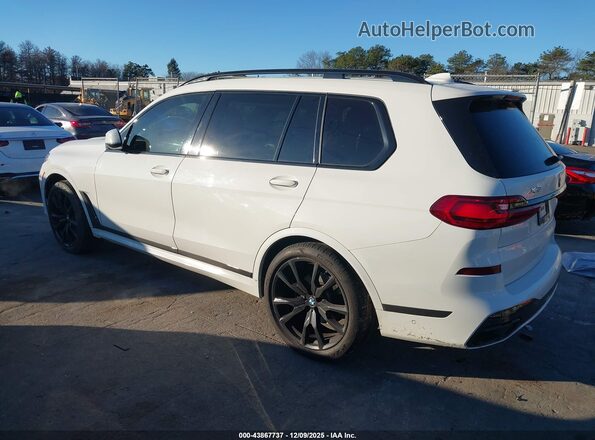 5UXCW2C01L9C45507 2020 BMW X7 Белый Задняя левая четверть