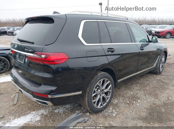 5UXCW2C01M9E40492 2021 BMW X7 Black Հետևի աջ