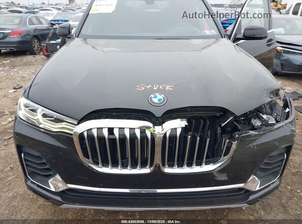 5UXCW2C01M9E40492 2021 BMW X7 Black Հետևի տեսք